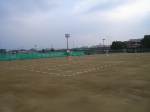 野村運動公園テニスコート改修工事