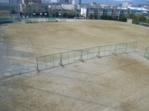 京都市立久世中学校運動場改修工事