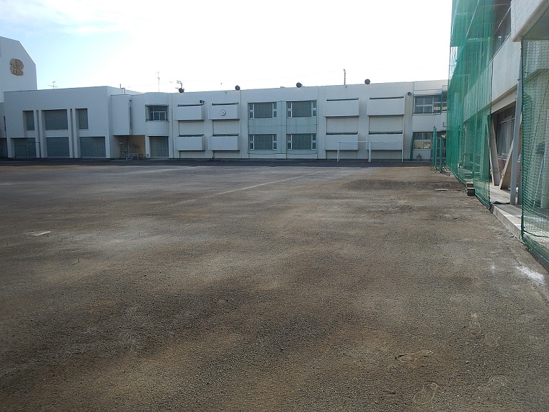 東京学園高等学校グラウンド改修整備工事 東和スポーツ施設株式会社 東京学園高等学校グラウンド改修整備工事 東和スポーツ施設株式会社