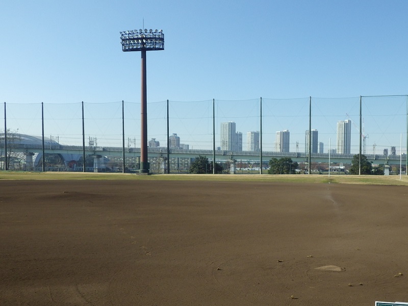 江東区夢の島野球場